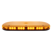 UP-36936 42 High Power LED Micro Warning Light Bar With Amber Lens - Magnet Mount