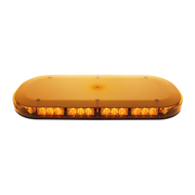 UP-36936 42 High Power LED Micro Warning Light Bar With Amber Lens - Magnet Mount