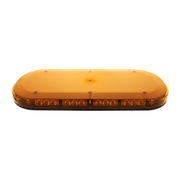 UP-36936 42 High Power LED Micro Warning Light Bar With Amber Lens - Magnet Mount