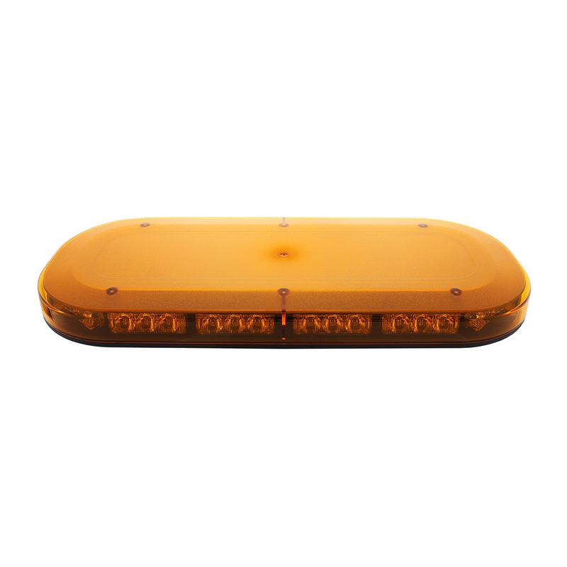 UP-36936 42 High Power LED Micro Warning Light Bar With Amber Lens - Magnet Mount