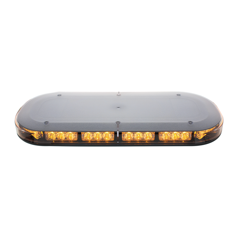 UP-36937 42 High Power LED Micro Warning Light Bar With Clear Lens - Magnet Mount