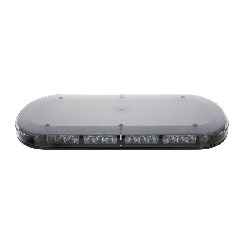 UP-36937 42 High Power LED Micro Warning Light Bar With Clear Lens - Magnet Mount