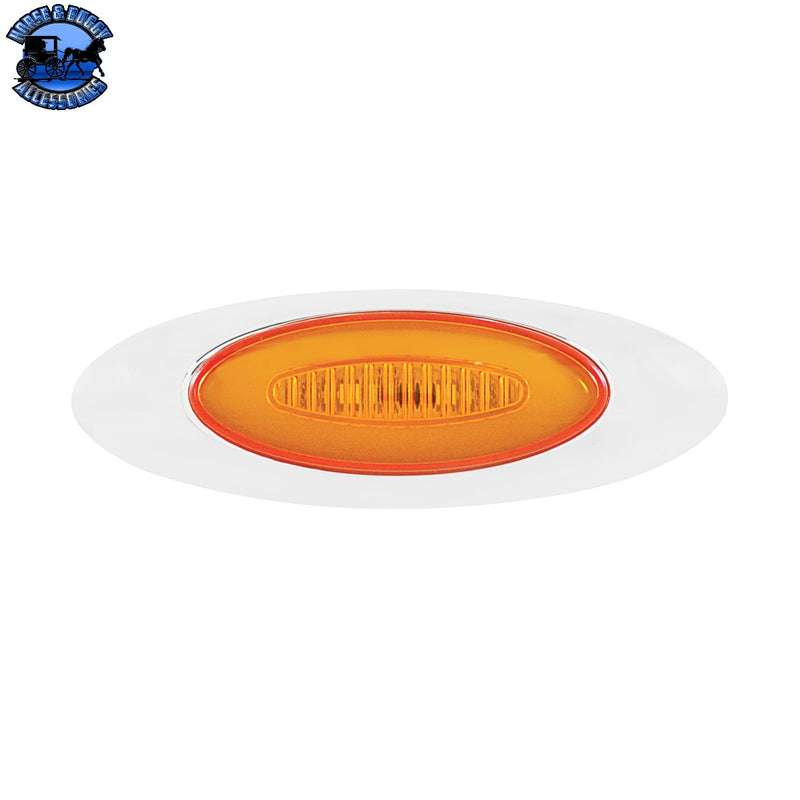 UP-36984 6 LED M5 Millennium GloLight (Clearance/Marker) - Amber LED/Amber Lens