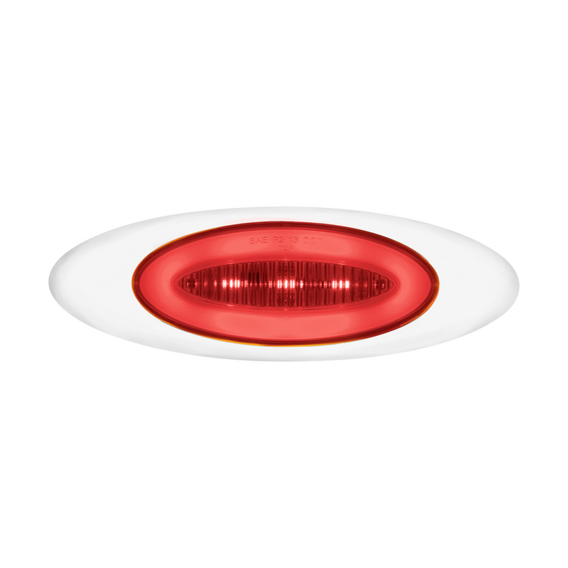 13 LED M1 Millennium GloLight (liquidación/marcador) - LED rojo/lente roja (a granel)
