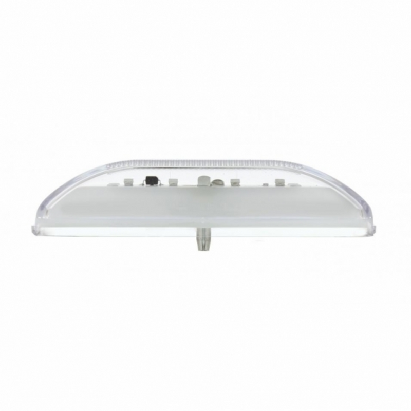 UP-36995 10 LED Rectangular GloLight (Clearance/Marker) - Red LED/Clear Lens