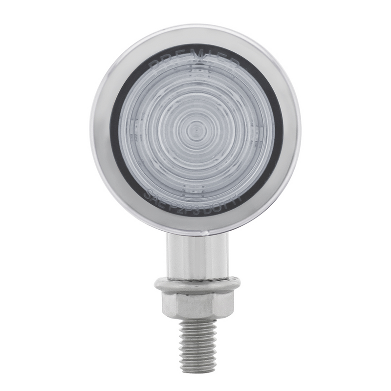 9 LED Mini Bullet Light - Amber LED/Clear Lens