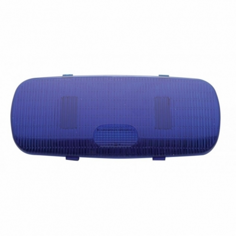 Center Dome Light Lens For 2006+ Peterbilt - Blue
