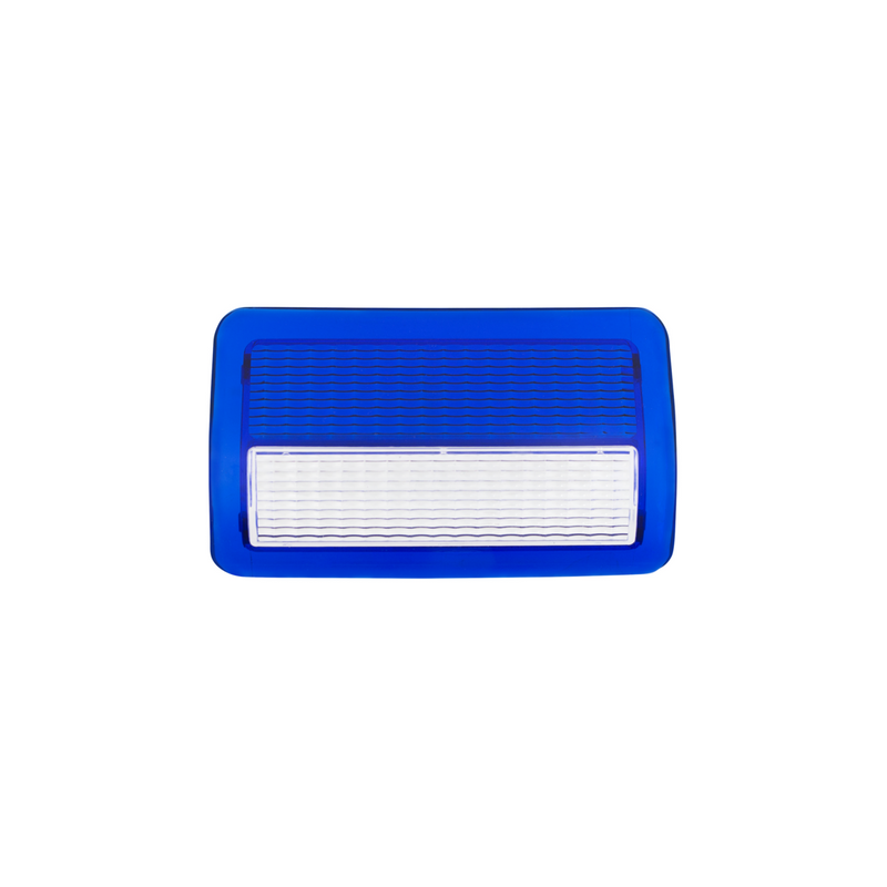 2006+ Peterbilt Passenger Door Light Lens - Blue