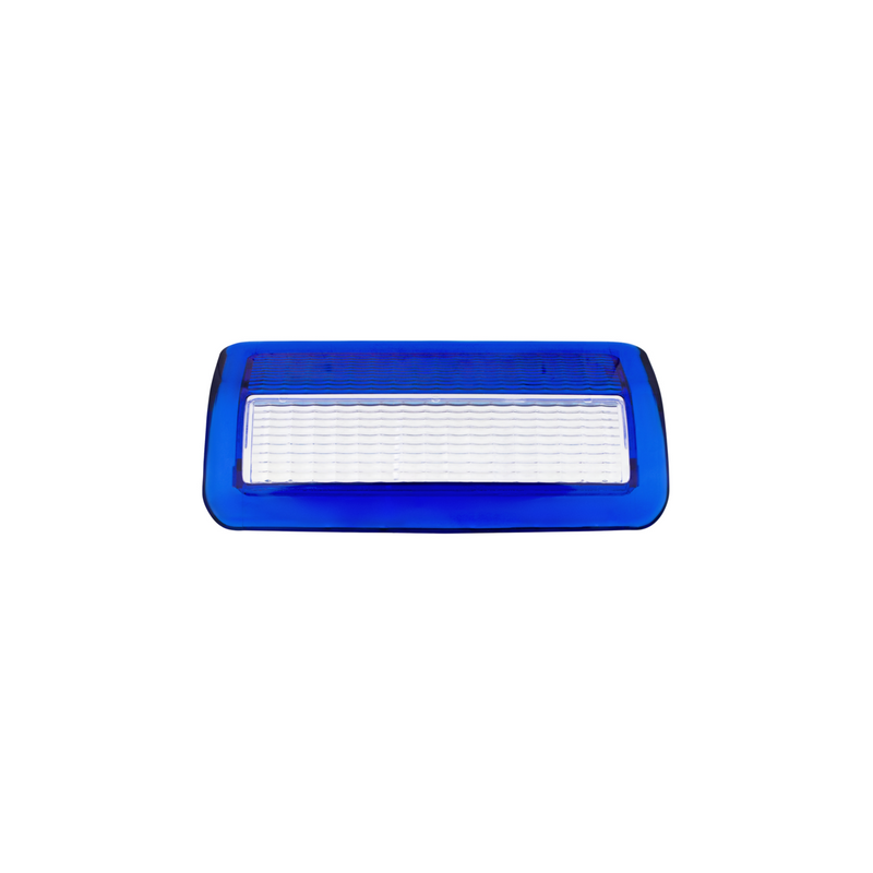 2006+ Peterbilt Passenger Door Light Lens - Blue