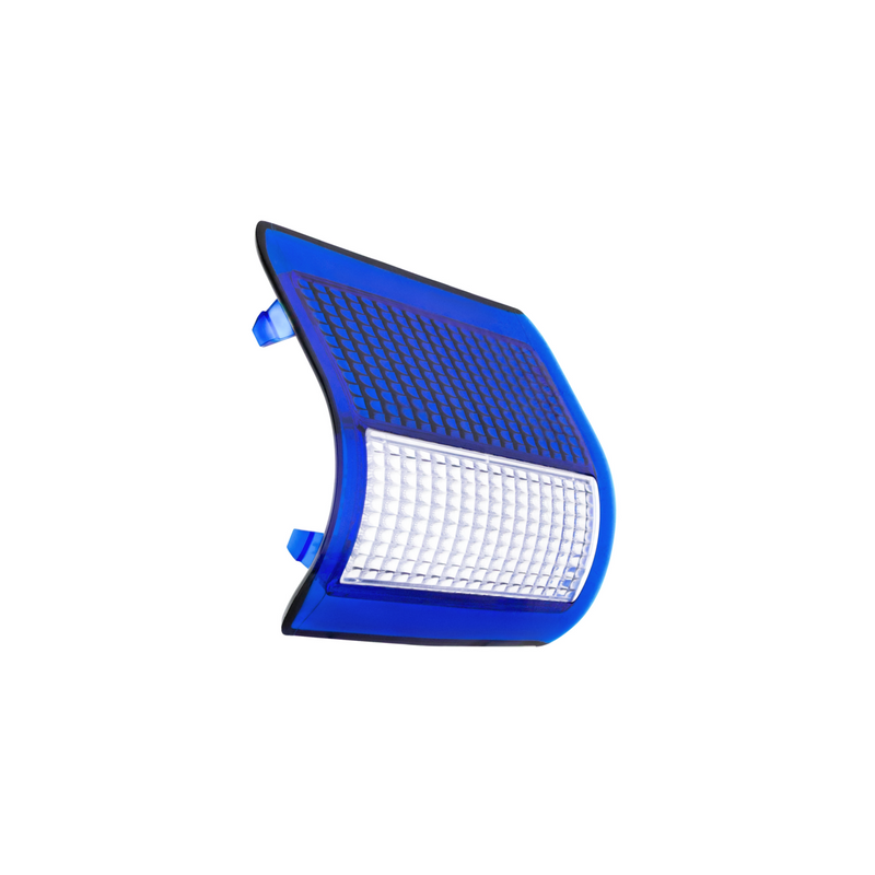 2006+ Peterbilt Passenger Door Light Lens - Blue