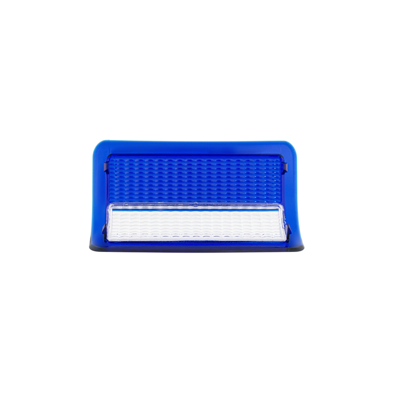 2006+ Peterbilt Passenger Door Light Lens - Blue