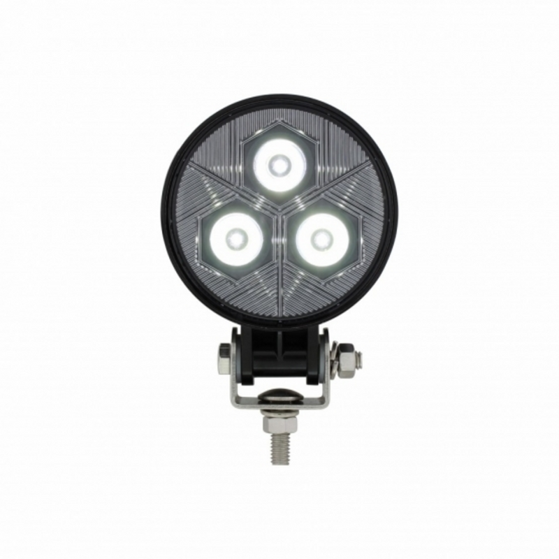 3 High Power LED Round Compact Work Light