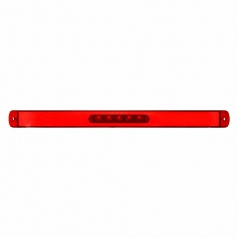 28 LED 17" GloLight Bar (Stop, Turn & Tail) - Red LED/Red Lens