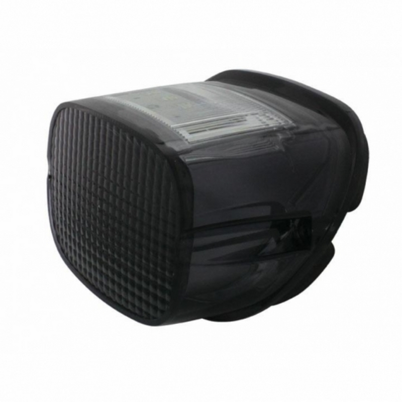 29 LED Harley Tail Light With 4 LED License Light - Red LED/Smoked Lens