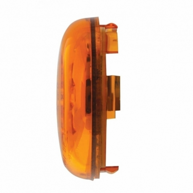UP-37117 15 LED 2-3/8" Harley Turn Signal Light - Amber LED/Amber Lens