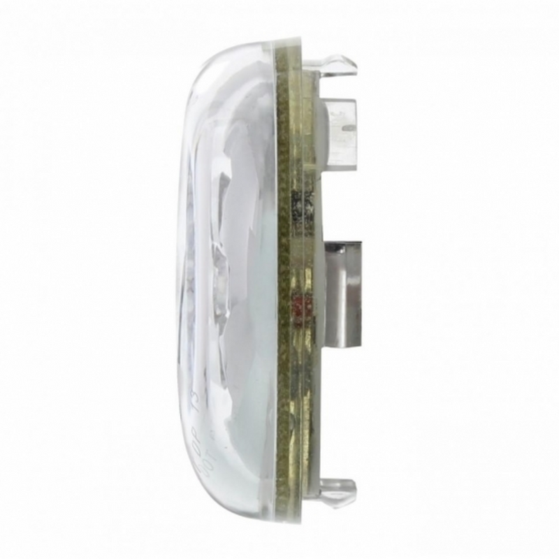 Luz intermitente Harley de 15 LED de 2-3/8" - LED ámbar/lente transparente