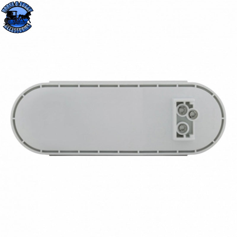 22 LED 6" Oval GloLight (Stop, Turn & Tail) - Red LED/Red Lens