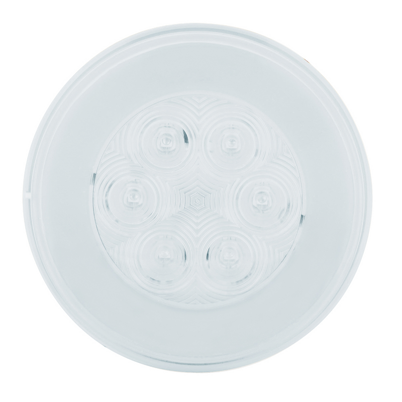 21 LED 4" GloLight (Turn Signal) - Amber LED/Clear Lens