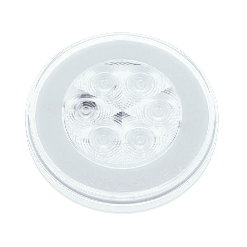 21 LED 4" GloLight (Turn Signal) - Amber LED/Clear Lens