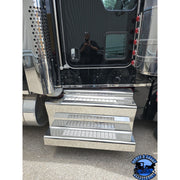 Kenworth w900L 2018 newer (Choose cab and year style) 50" DPF and battery stepbox covers BATTERY BOX DPF COVER YEAR 2025 NEWER Dark Slate Gray