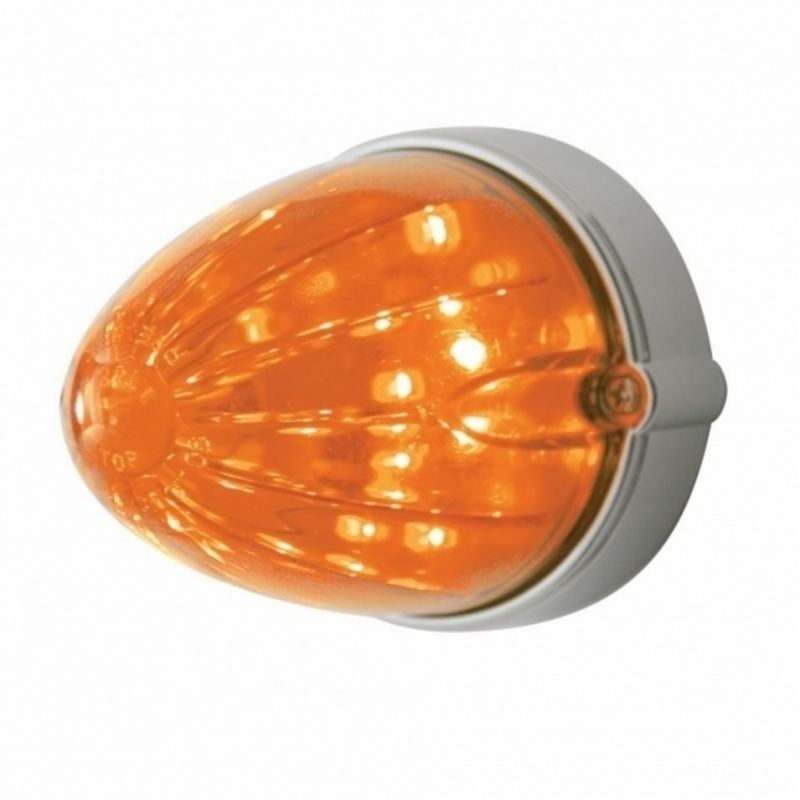UP-37301 19 LED Watermelon Grakon 1000 Flush Mount Kit - Amber LED/Dark Amber Lens