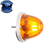 ULTRABURST GLASS WATERMELON FLUSH MOUNT KIT WITH 18 LED BULB (CHOOSE COLOR) WATERMELON Amber/Amber,Amber/Dark Amber,Amber/Clear,Red/Clear,White/Clear,Blue/Clear,Green/Clear,Purple/Clear,Red/Red Goldenrod