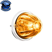 ULTRABURST GLASS WATERMELON FLUSH MOUNT KIT WITH 18 LED BULB (CHOOSE COLOR) WATERMELON Amber/Clear Goldenrod