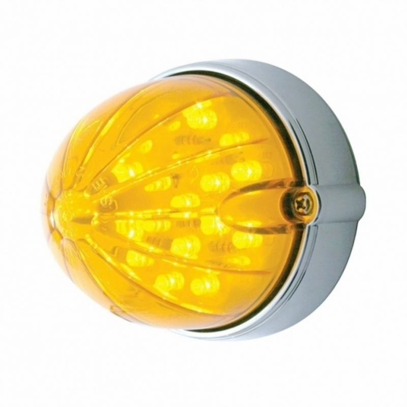 UP-37452 19 LED Watermelon Flush Mount Kit - Amber LED/Amber Lens