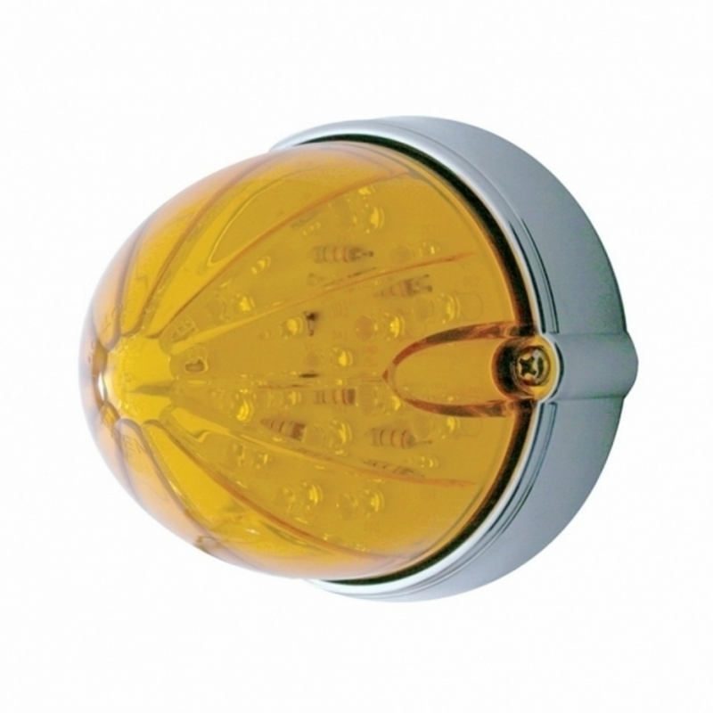 UP-37452 19 LED Watermelon Flush Mount Kit - Amber LED/Amber Lens