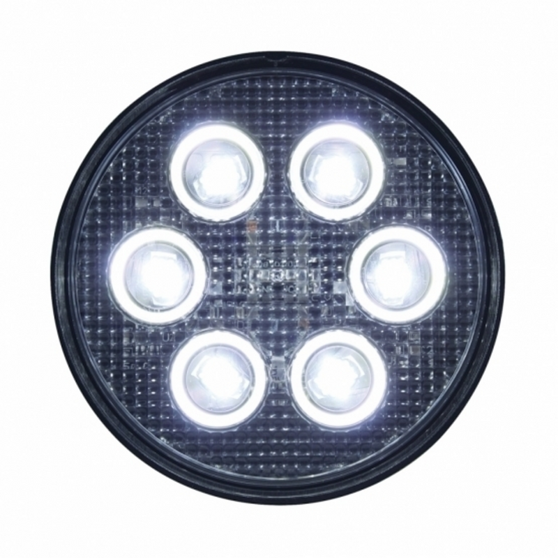6 luces LED Par 36 de alta potencia de 3 vatios (a granel)