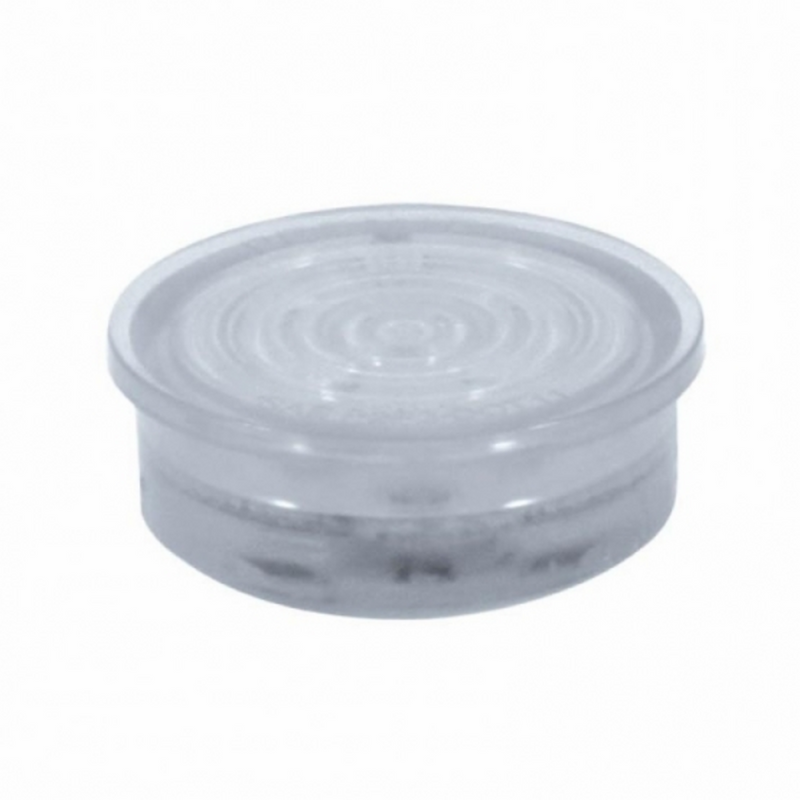 Inserto de luz mini tipo bala de 9 LED - LED rojo/lente transparente (a granel)
