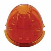 UP-37595 17 LED Watermelon Cab Light - Amber LED/Dark Amber Lens