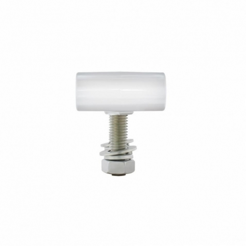 Carcasa de luz cromada de doble cara - Para barras de luz de 6-1/2" (a granel)