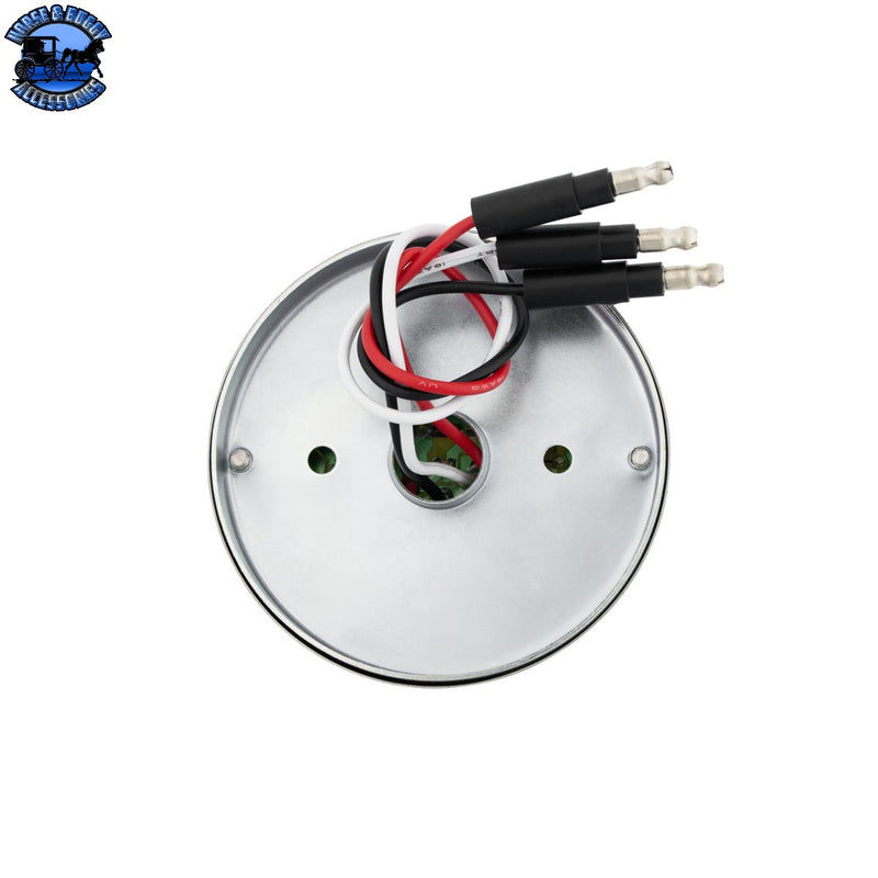 #37901 "with mounting base"17 LED Dual Function Watermelon Flush Mount Kit - Red LED/Red Lens