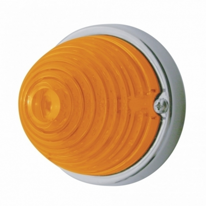 UP-37908 17 LED Beehive Flush Mount Kit - Amber LED/Amber Lens