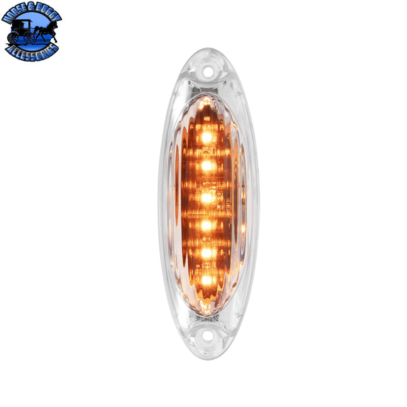 6 LED Cab Light For 2008-2017 Freightliner Cascadia (Choose Lens)