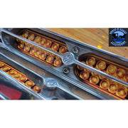 Peterbilt 379 359 front jj fender bracket polished aluminum USA made #009-02-379 PETERBILT Dim Gray