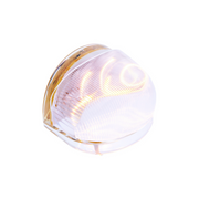 5 LED Dual Function Guide 682-C Headlight Turn Signal Light - Amber LED/Clear Lens