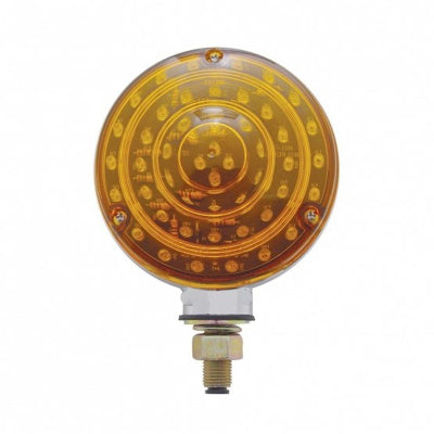 UP-38113 88 LED Single Stud Double Face Turn Signal Light - Amber & Red LED/Amber & Red Lens Sienna