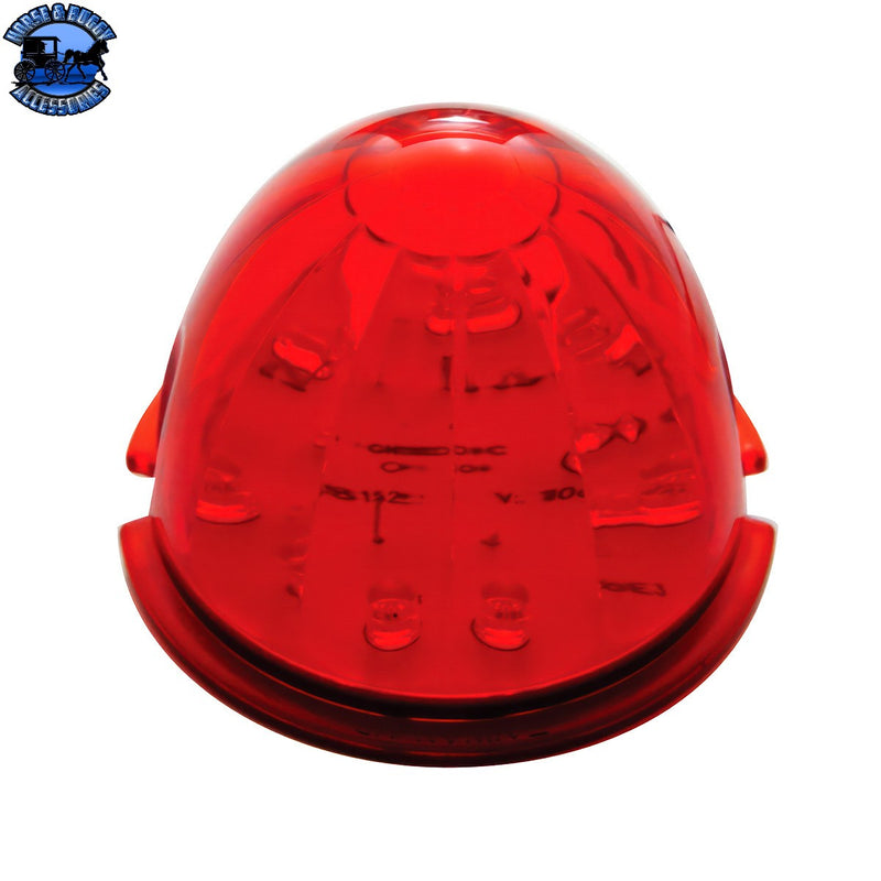 UP-38148 17 LED Watermelon Cab Light - Red LED/Red Lens
