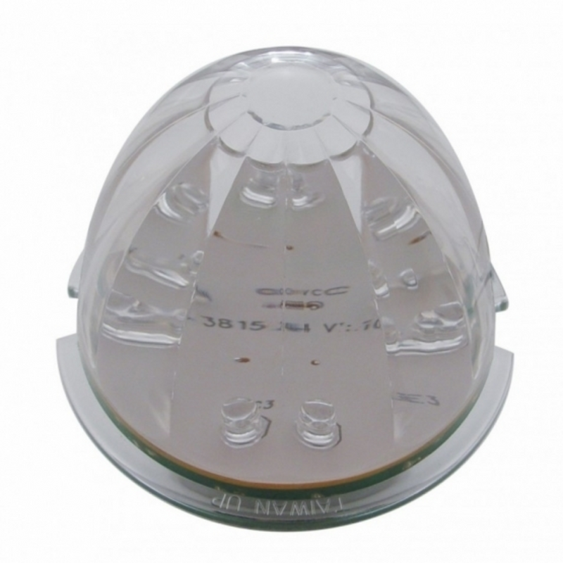 UP-38149 17 LED Watermelon Cab Light - Red LED/Clear Lens