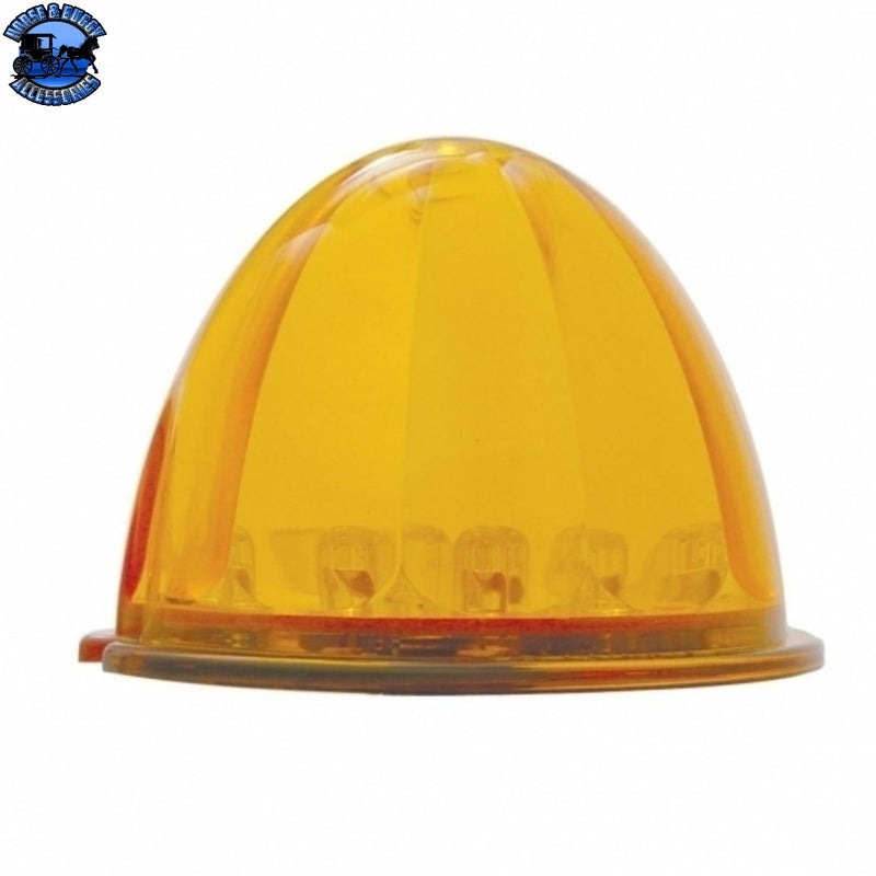 UP-38152 17 LED Watermelon Cab Light - Amber LED/Amber Lens