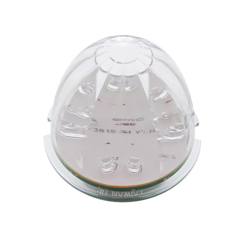 UP-38153 17 LED Watermelon Cab Light - Amber LED/Clear Lens