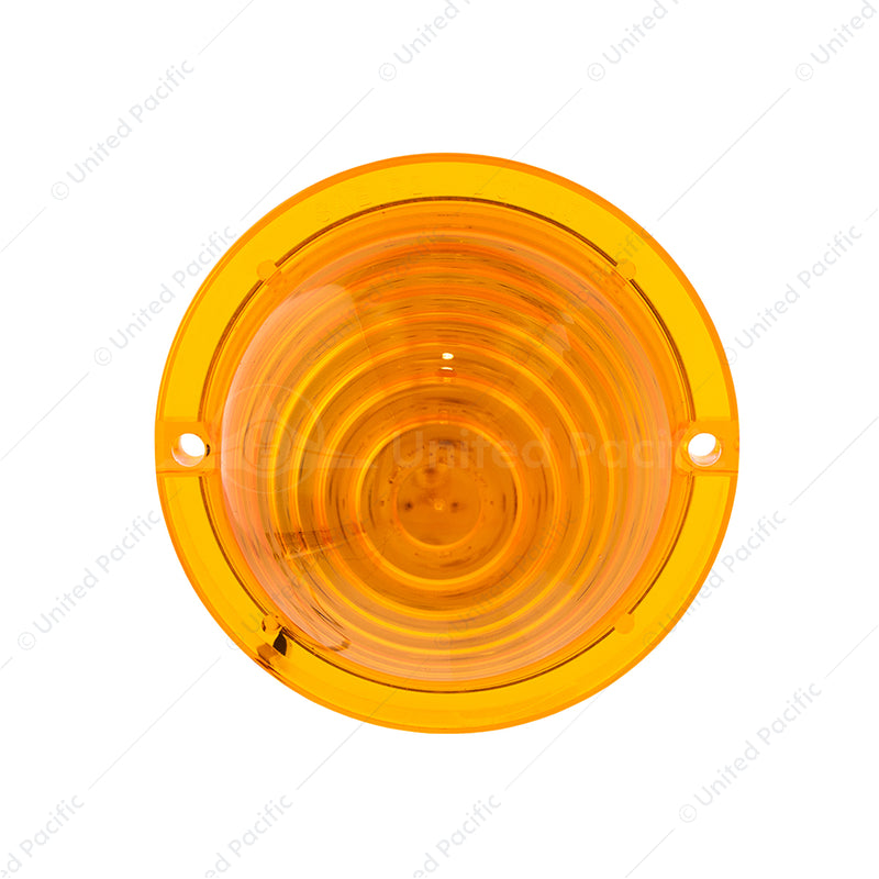 UP-38278 13 LED Beehive Truck-Lite Style Cab Light - Amber LED/Amber Lens