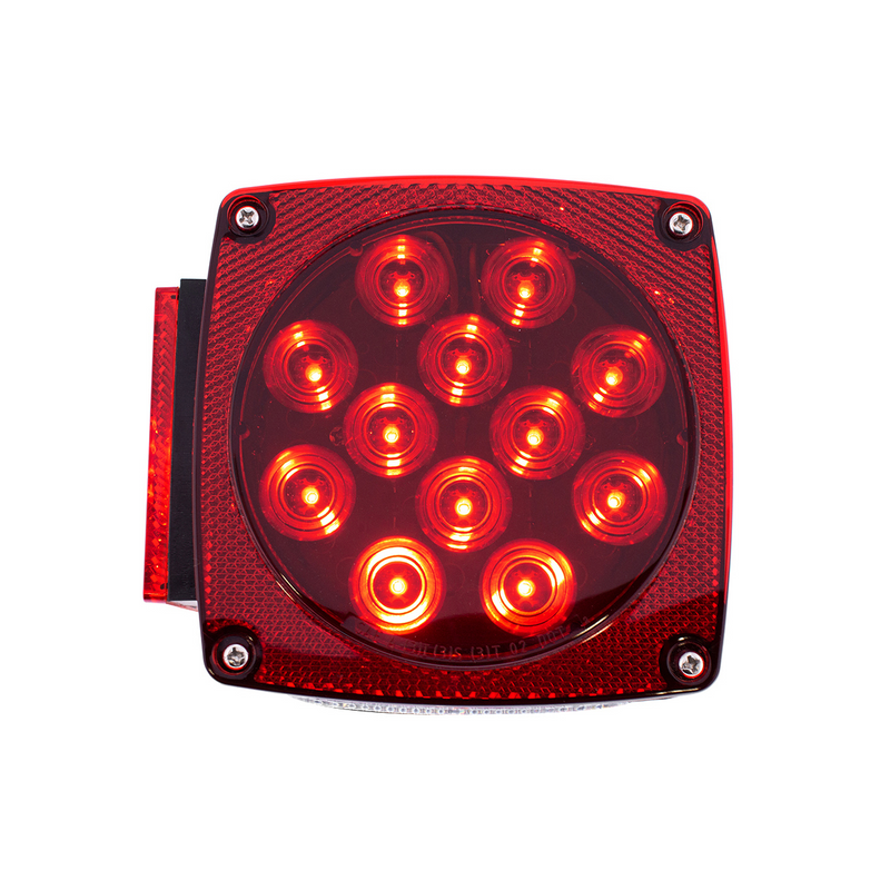 Luz trasera combinada LED sumergible de más de 80" de ancho con luz de matrícula (a granel)