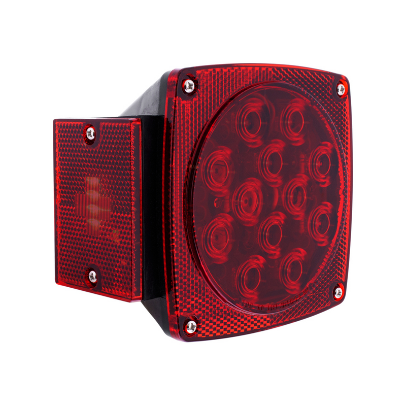 Luz trasera combinada LED sumergible de más de 80" de ancho con luz de matrícula (a granel)
