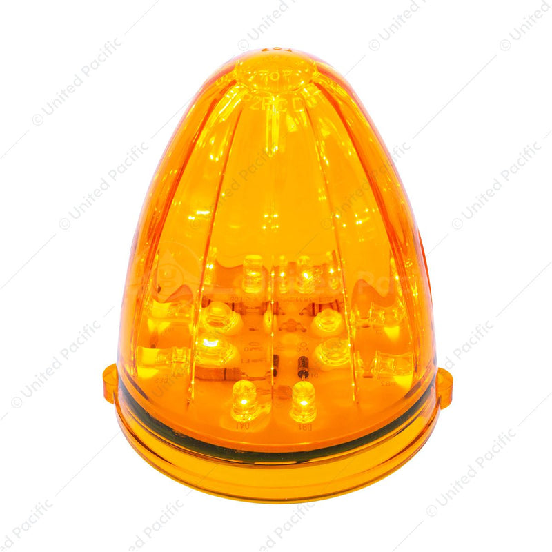 UP-38313 19 LED Watermelon Grakon 1000 Cab Light - Amber LED/Amber Lens