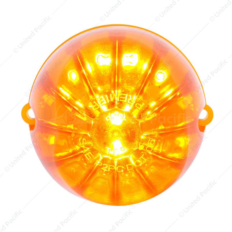 UP-38313 19 LED Watermelon Grakon 1000 Cab Light - Amber LED/Amber Lens