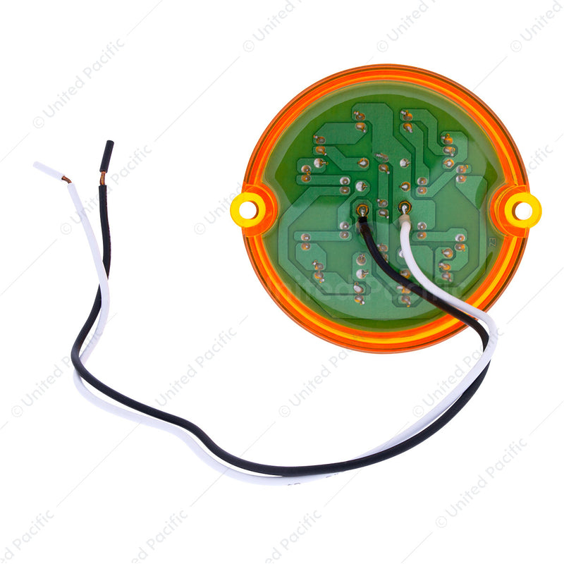 UP-38313 19 LED Watermelon Grakon 1000 Cab Light - Amber LED/Amber Lens