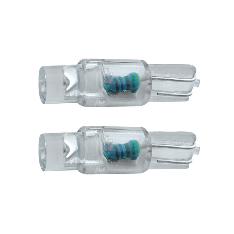 Single Micro LED 37/BP2 Bulb - White (Card of 2)